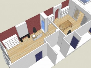 SketchUp als tool voor snelle schets winkel