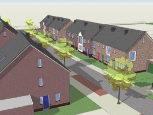 Woningbouwproject in Nijkerkerveen